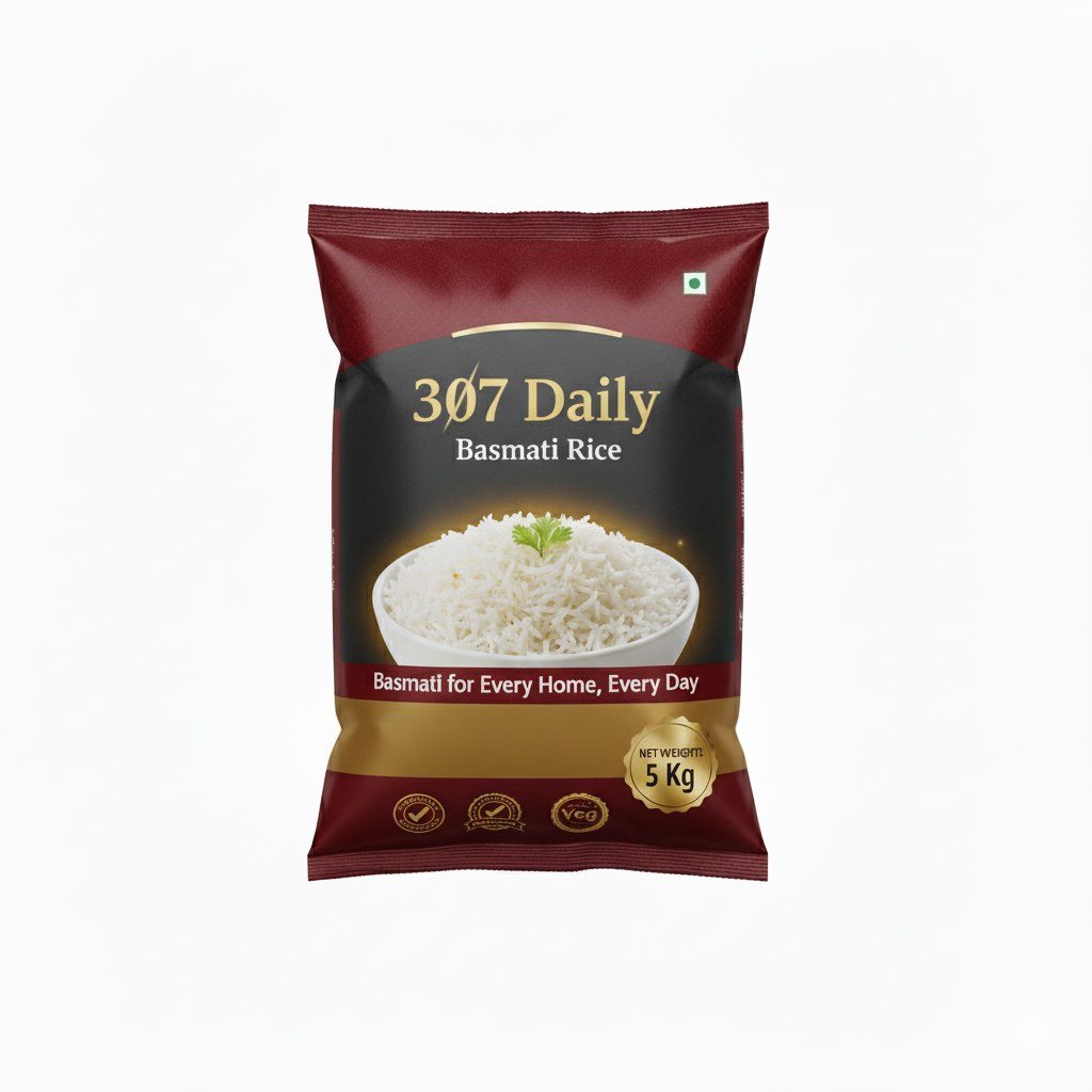 307 Daily Basmati Rice 5 Kg